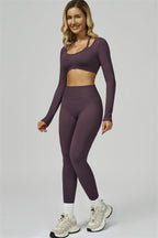 The Prime Long Sleeve Crop Top