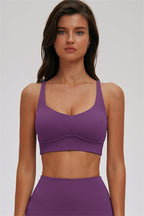 The Kinetic Cross Back Sports Bra