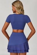 The Lavish Cut-out Crop Top