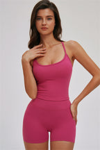 The Svelte Cross Back Tank Top