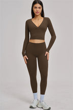 The Swoon Long Sleeve Crop top