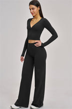 The Swoon Long Sleeve Crop top