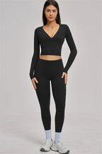 The Swoon Long Sleeve Crop top