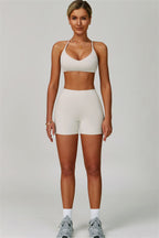 The Bold Cross Back Sports Bra