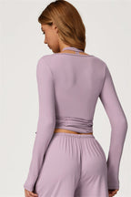 The Sprint Long Sleeve Crop Top