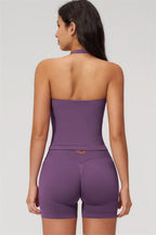 The Empower Halter Crop Top