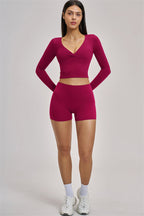 The Swoon Long Sleeve Crop top