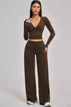 The Swoon Long Sleeve Crop top