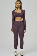 The Prime Long Sleeve Crop Top