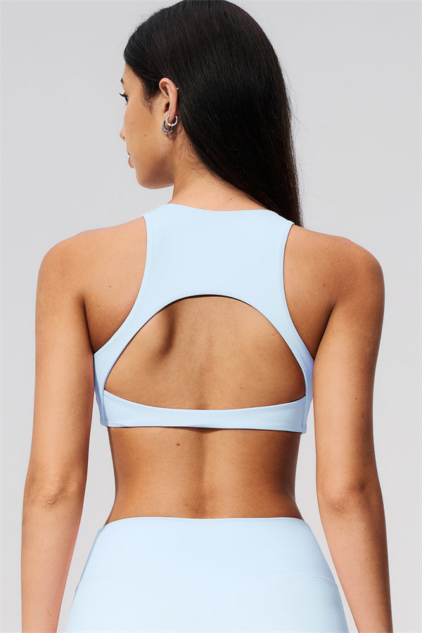 The Twirl Open Back Sports Bra