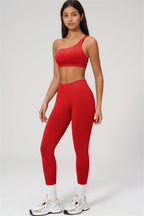 The Empower One-Shoulder Sports Bra