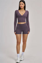 The Swoon Long Sleeve Crop top