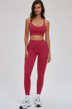 The Kinetic Cross Back Sports Bra