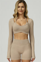The Prime Long Sleeve Crop Top