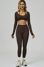The Prime Long Sleeve Crop Top