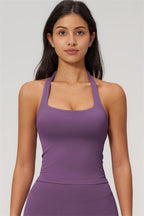 The Empower Halter Crop Top