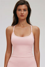 The Svelte Cross Back Tank Top