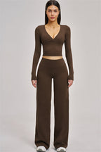 The Swoon Long Sleeve Crop top
