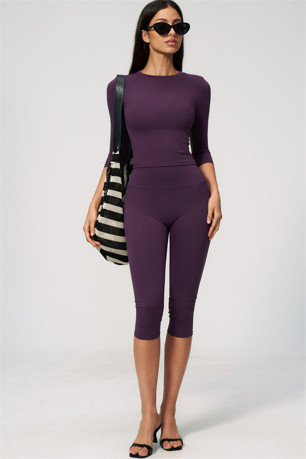 The Natalia Half-Sleeve Top