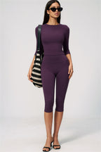 The Natalia Half-Sleeve Top