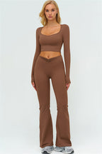 The Lushness Flared Leggings