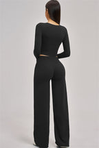 The Swoon Long Sleeve Crop top