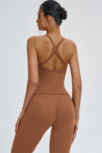 The Slate Cross Back Top