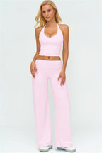 The Twirl Halter Tank Top