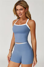 The Quest Cross Back Crop Top