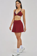 The Seraphine Layered V Sports Bra