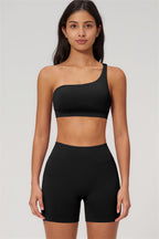 The Empower One-Shoulder Sports Bra