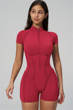 The Anew Zipper Romper