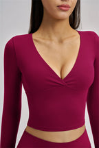 The Swoon Long Sleeve Crop top