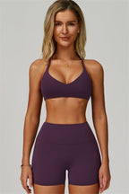 The Bold Cross Back Sports Bra