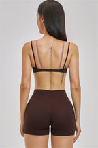 The Seraphine Layered V Sports Bra