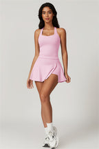 The Dynamic Crop Top Tennis Skirt 2-Piece Set