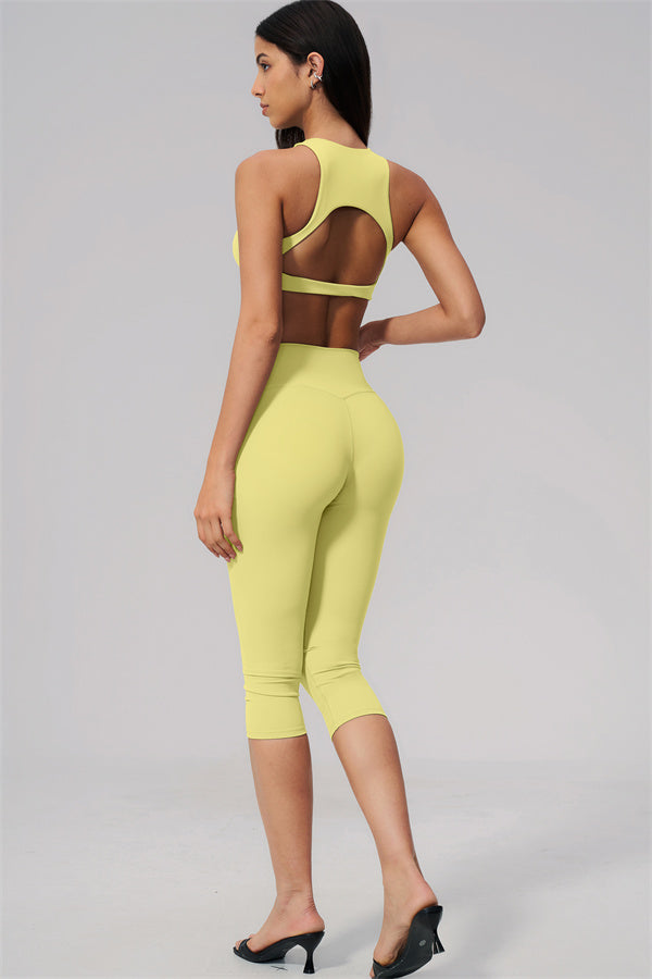 The Twirl Open Back Sports Bra