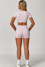 The Lavish Cut-out Crop Top