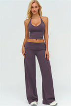 The Twirl Halter Tank Top