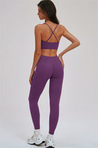 The Kinetic Cross Back Sports Bra