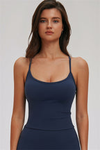 The Svelte Cross Back Tank Top