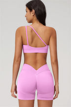 The Empower One-Shoulder Sports Bra