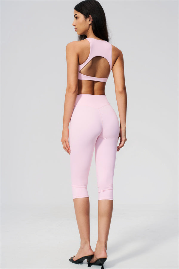 The Twirl Open Back Sports Bra