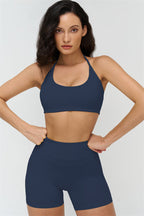 The Stride Halter Sports Bra