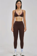 The Seraphine Layered V Sports Bra
