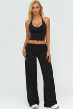 The Twirl Halter Tank Top
