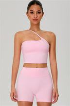 The Jewel One-Shoulder Crop Top