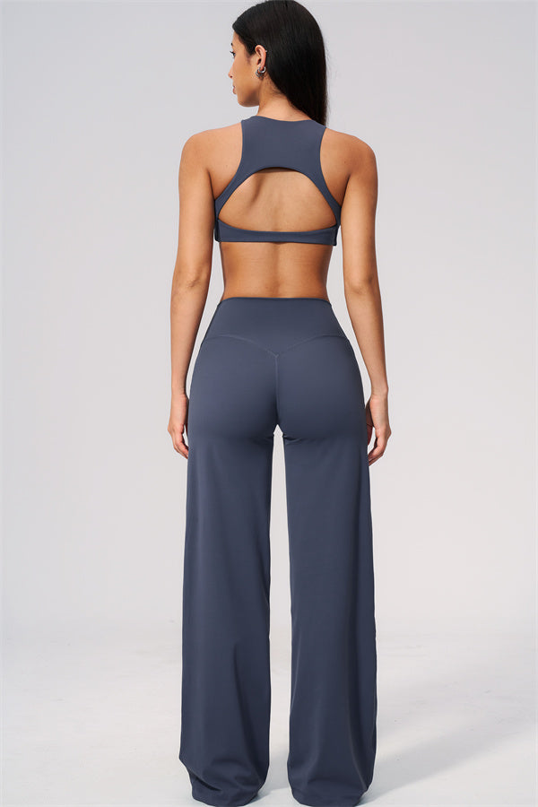 The Twirl Open Back Sports Bra