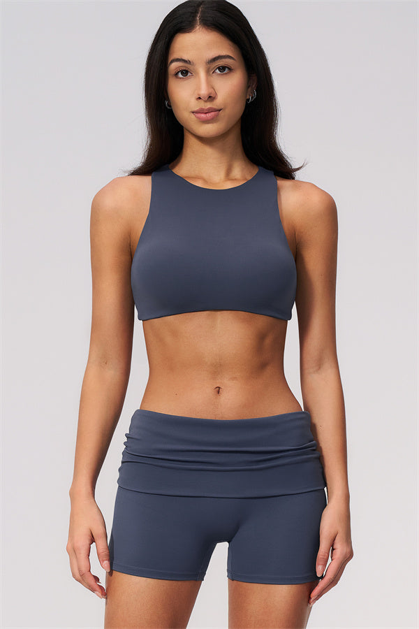The Twirl Open Back Sports Bra
