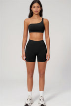 The Empower One-Shoulder Sports Bra